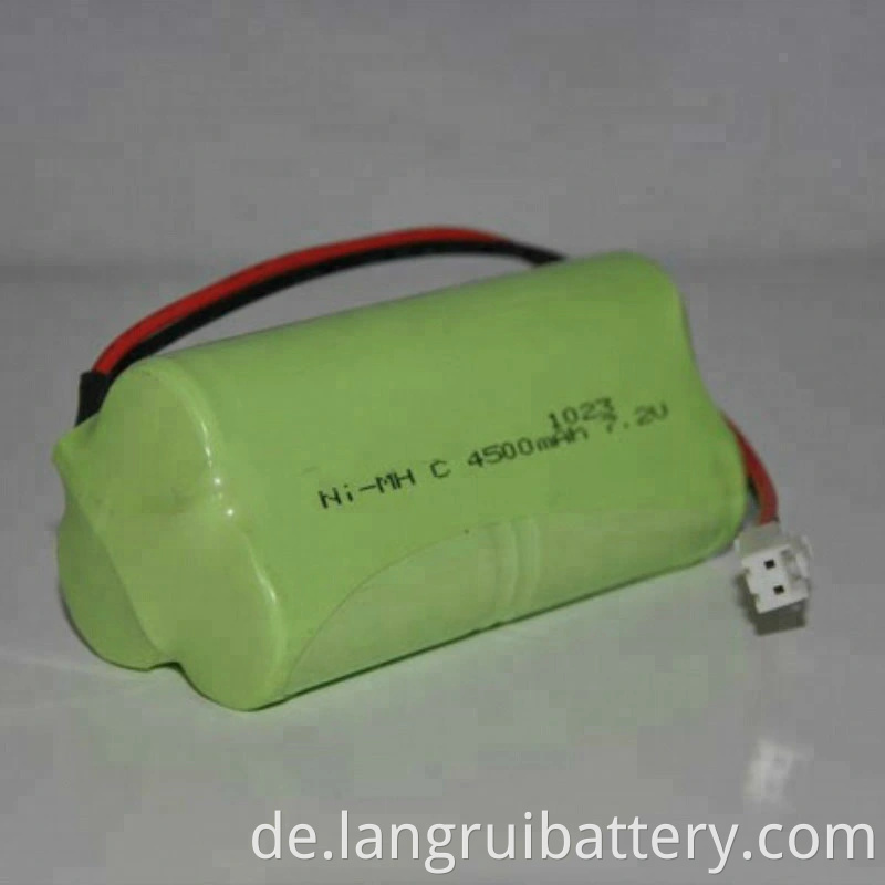 2/3 AA*3 Ni-MH-Batterie 3,6 V 600mAh Batteriepack